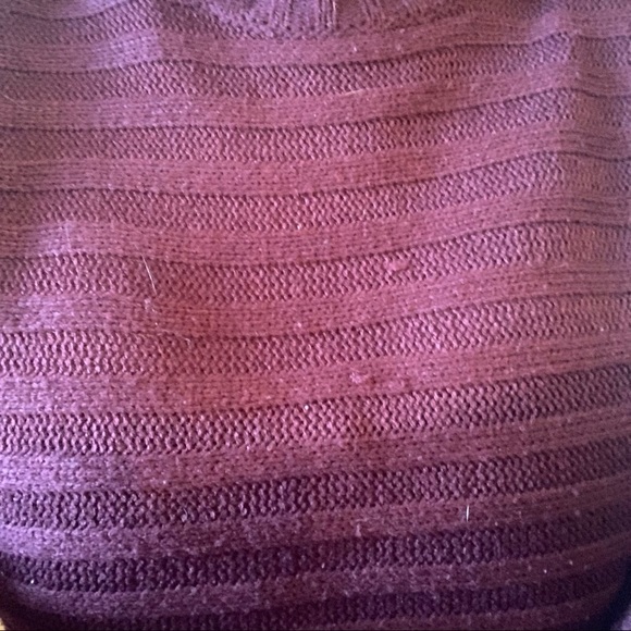 URBAN HERITAGE plum crop long sleeve sweater size large - Picture 8 of 11